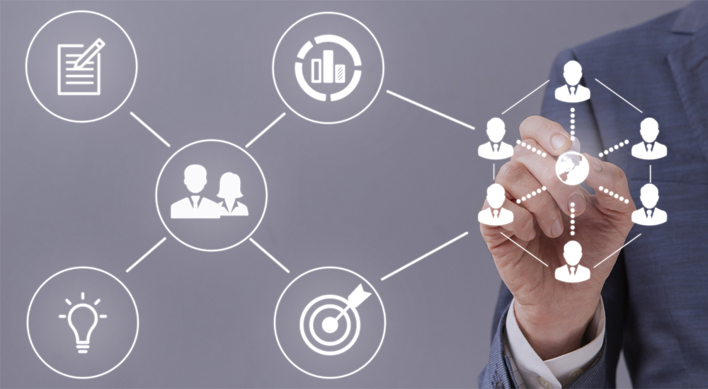 Schéma de description de conception d'un projet web en équipe