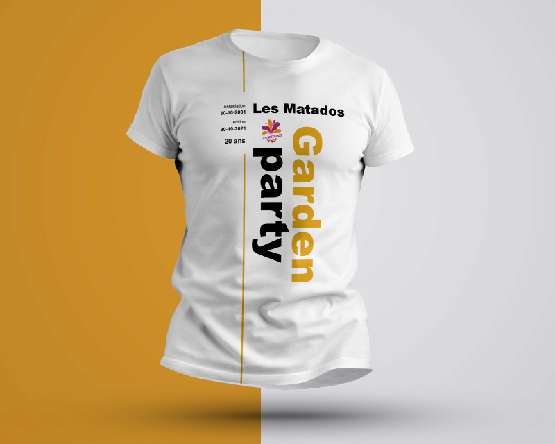 Design graphique sur t-shirt
